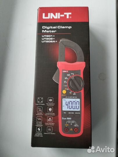 Цифровые токоизмерительные клещи UNI-T UT203+