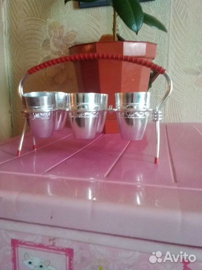 Мельхиоровые стопки СССР