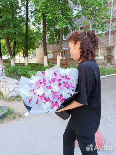 Букет из бабочек