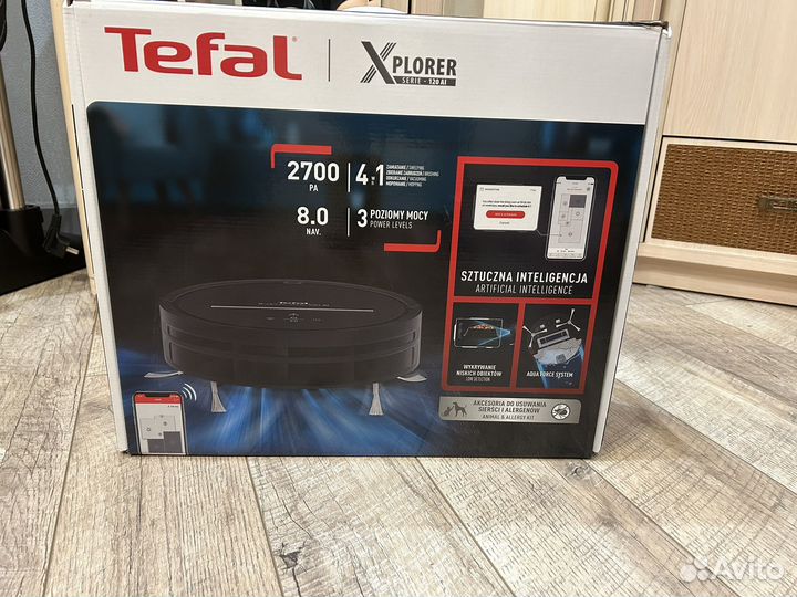 Пылесос робот тефаль