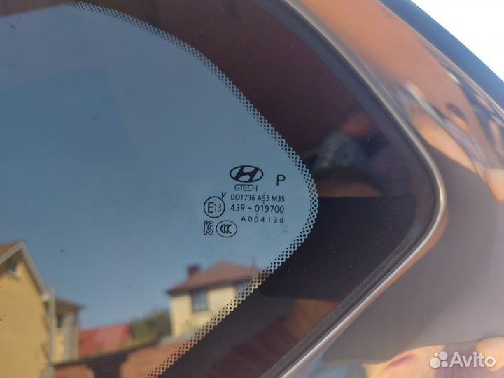 Форточка глухая Hyundai Santa Fe TM G4KJ 2019