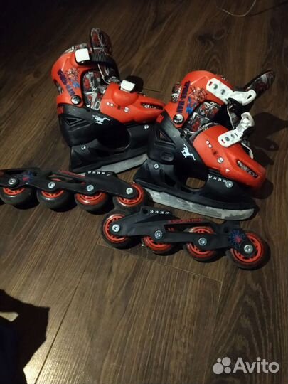 Детские ролики и защита