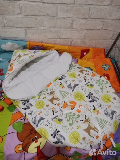 Развивающий коврик tiny love safari