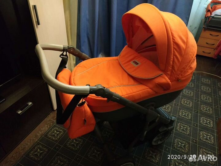 Коляска детская 2в1 roan bass soft