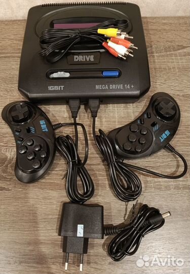 Sega Mega Drive II 166 игр