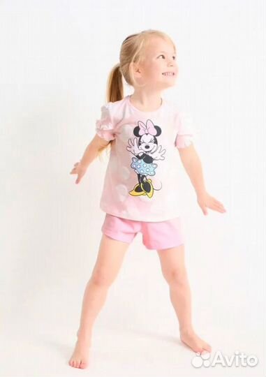 Летний комплект на девочку C&A 98