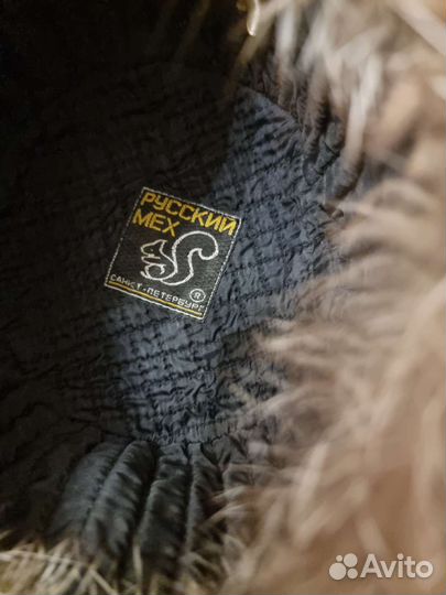 Шапка женская с натуральным мехом