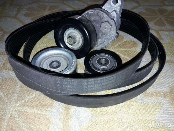 Ролики натяжитель ремень Mitsubishi Outlander