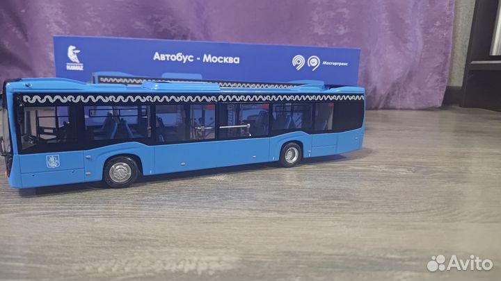 Модель автобуса камаз мосгортранс 1: 43