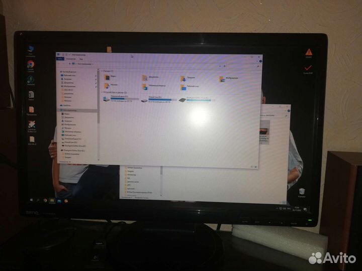 Монитор benq t2210hda