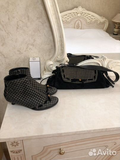 Сумка итальянская натуральная кожа и ботиночки