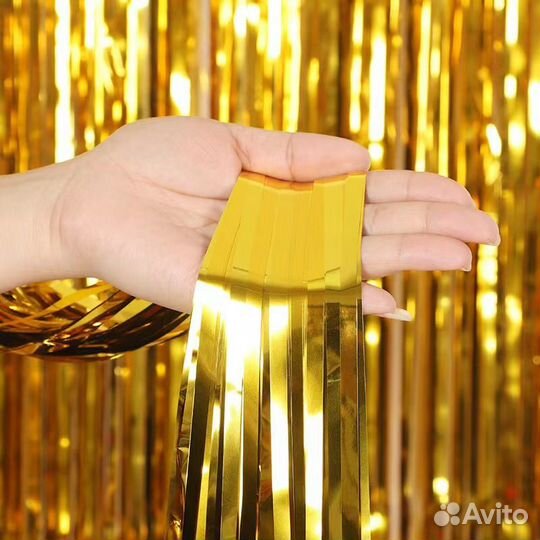 Дождик для фотозоны, занавес для фотозоны