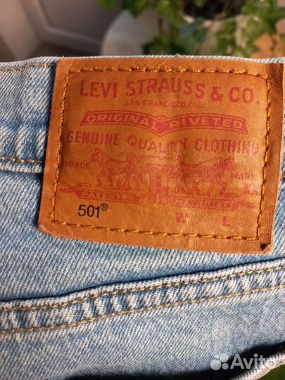 Женские джинсы levis 501