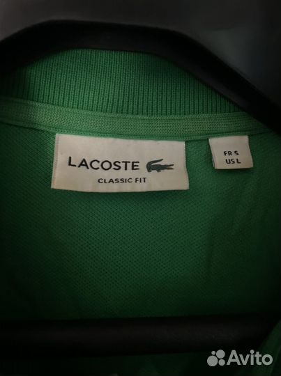 Поло Lacoste оригинал