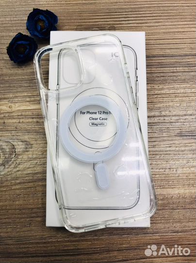 Чехол силиконовый iPhone 12pro Max с Magsafe