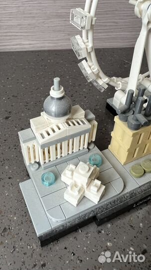 Lego architecture london - коробка, инструкция