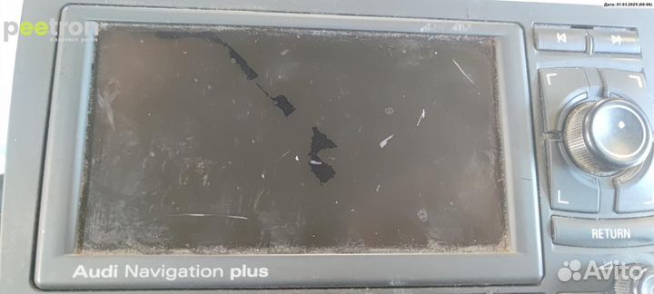 Б/У Б/У Аудиомагнитола RNS-E, закодирована(кода