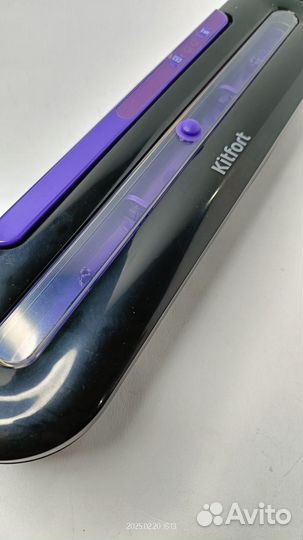 Kitfort Вакууматор KT-1522-1, чёрно-фиолетовый