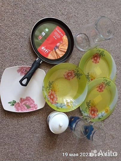 Набор посуды для дома и дачи