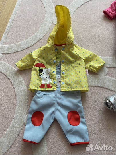 Одежда для куклы беби борн