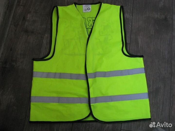 Жилет световозвращающий для взрослых (71х63 см) с