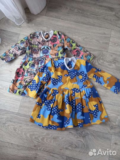 Вещи пакетом на девочку 1-2