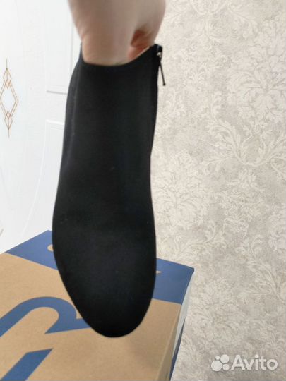 Ботильоны, р.37. Натуральная замша