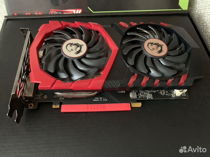 Видеокарта MSI GTX 1050Ti 4Gb