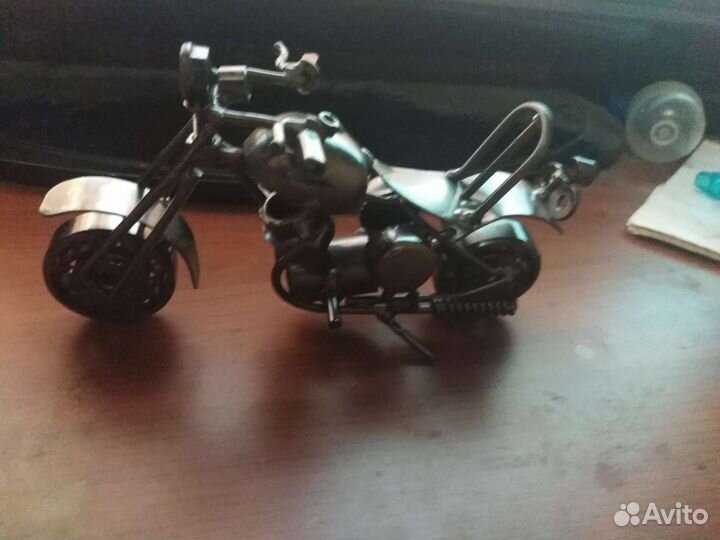 Коллекционный мотоцикл (металл)