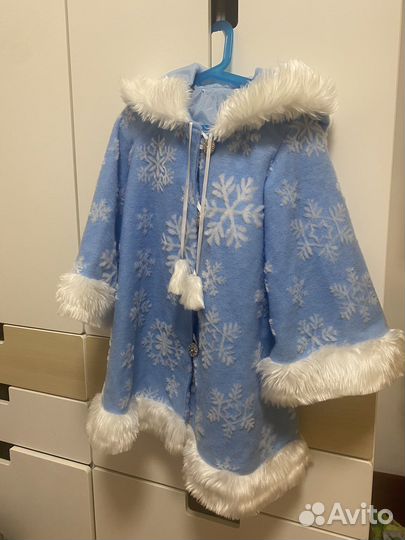 Костюм снегурочки, детский