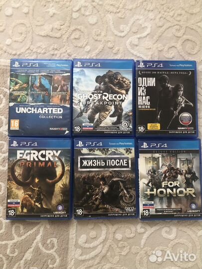 Продаю диски на ps4