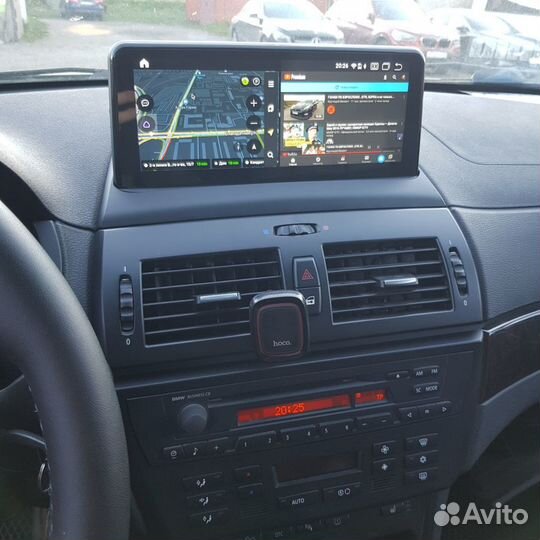 Магнитола 10.25 BMW X3 e83 Android Новая