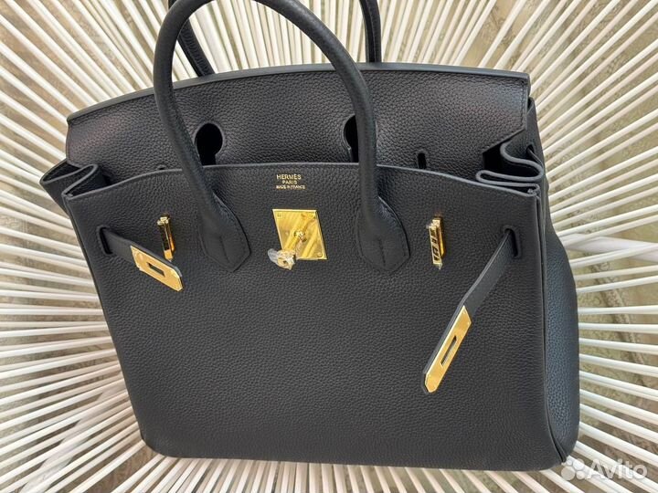 Сумка Hermes Birkin 30 Noir Togo