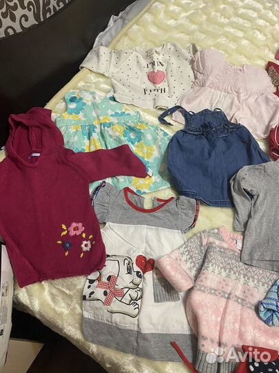 Вещи пакетом на девочку