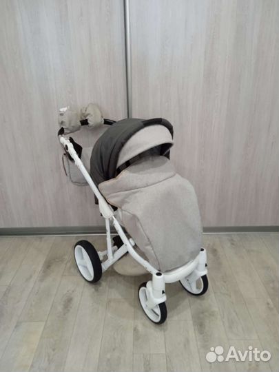 Коляска 3 в 1 Adamex Luciano