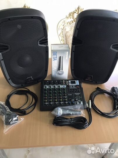 Комплект музыкальный аппаратуры