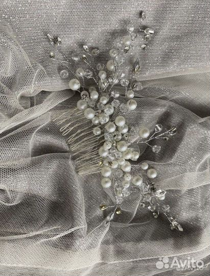 Свадебное украшения в волосы