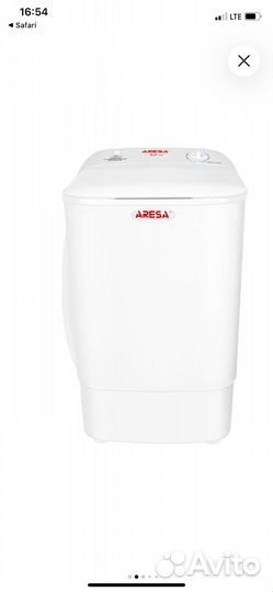 Активаторная стиральная машина aresa WM-130, белый