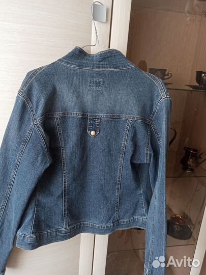 Джинсовая куртка женская 46 48