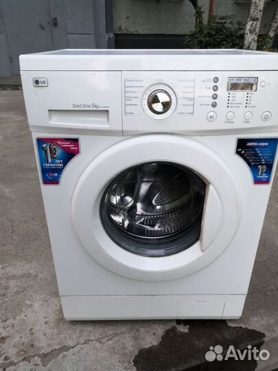 Стиральная машина бу lg 5 кг