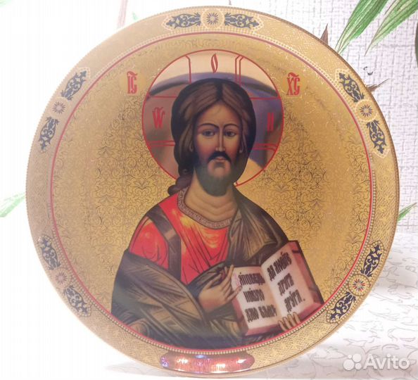 Тарелка икона