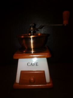 Кофемолка Медь Дерево Керамика