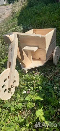 Кашпо велосипед вазон