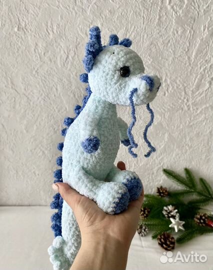 Вязаные игрушки дракон