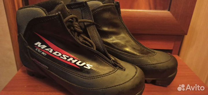 Лыжи беговые madshus + палки + ботинки