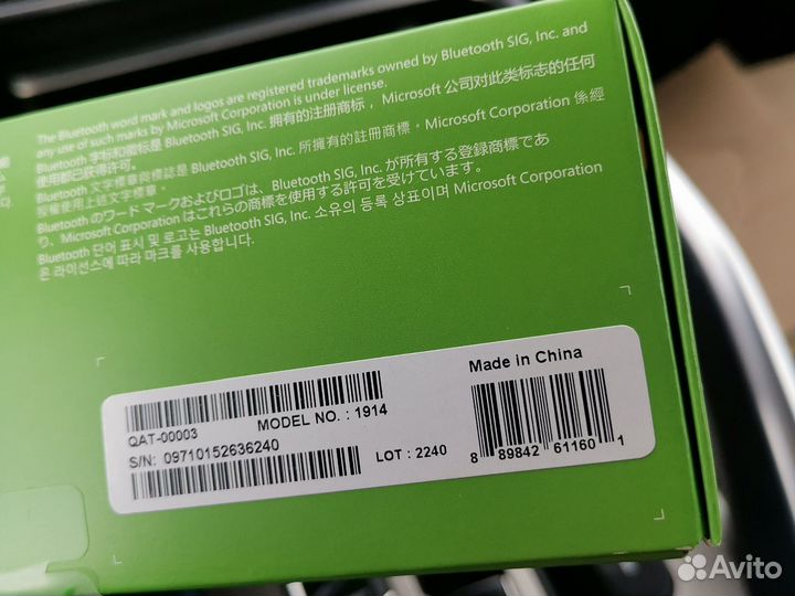 Контроллер Microsoft Xbox чёрный