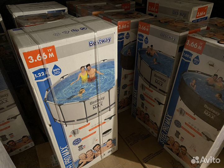 Каркасный бассейн ассортимент