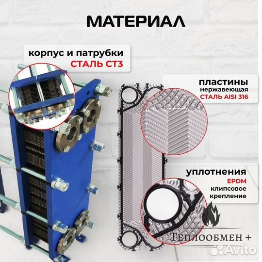 Теплообменник SN 14-25 для отопления 210кВт