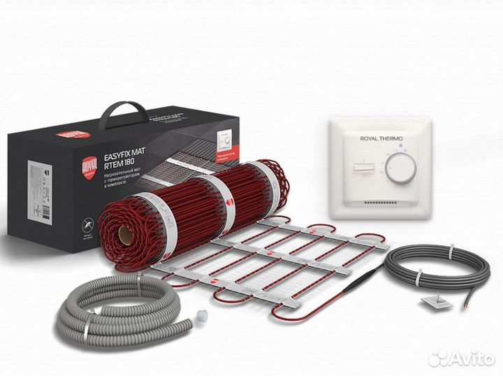 Теплый пол электро Thermo Mat rtem 3