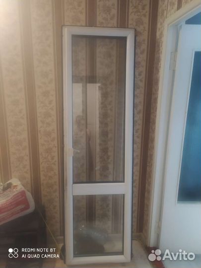 Дверь пластиковая пвх входная бу стекло